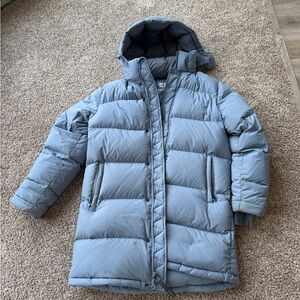 Aritzia Blue Puffer Jacket